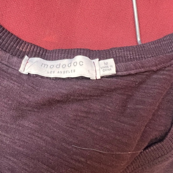 Black Mododoc  Long Sleeve Dress Medium - Picture 3 of 5